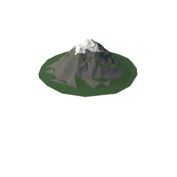 Mountain 1 (Low Poly)